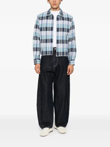 Καρό μπουφάν Jw Anderson μπλε