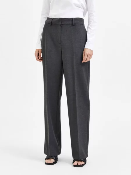 SELECTED FEMME Pantaloni gri