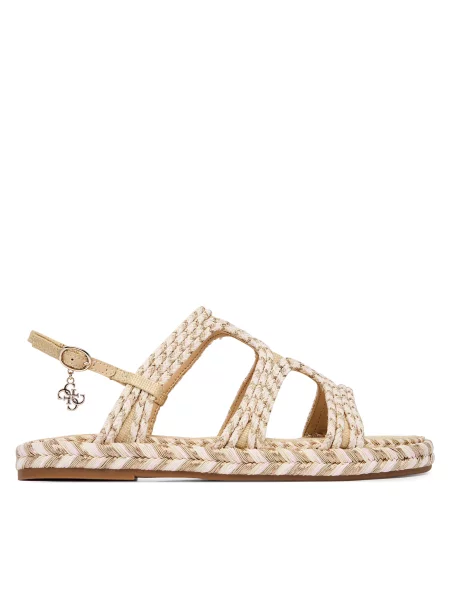 Sandali Guess FLJKLR Svetlo bež