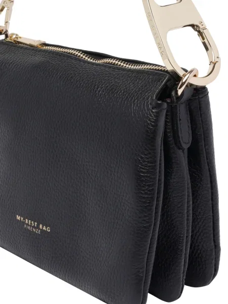 Geanta de piele My Best Bag din piele negru