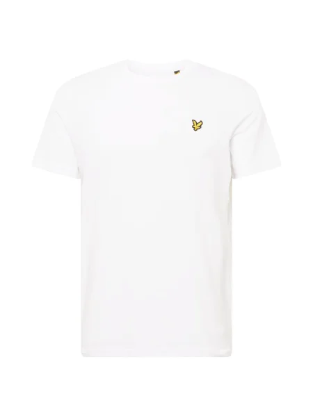 Lyle & Scott Marškinėliai Plain aukso geltonumo / juoda balta