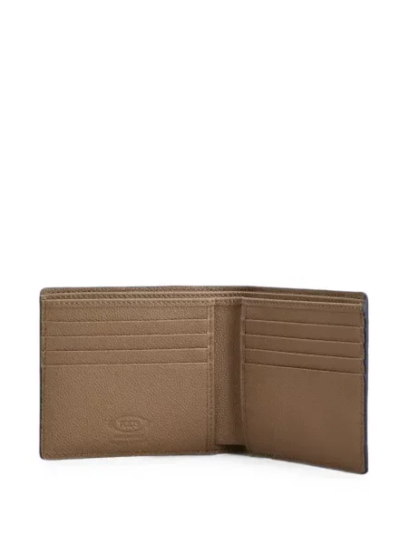 Portofel Tod's cu autograf albastru