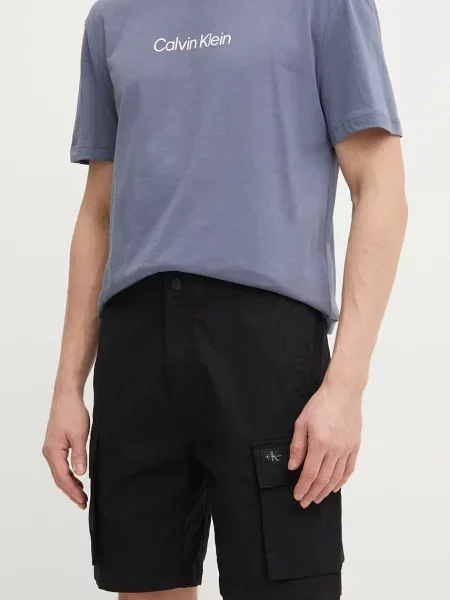 Kratke hlače Calvin Klein Jeans črna