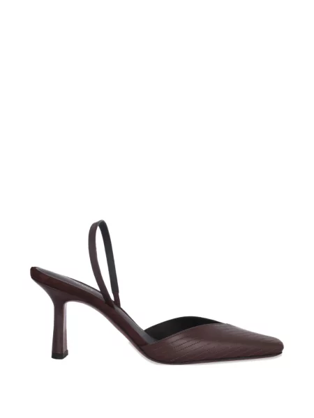 Pantofi cu toc Neous slingback maro