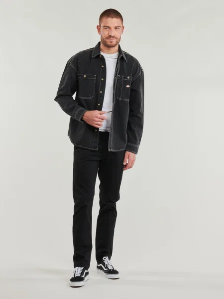 DICKIES Chino nadrág Kerman' fekete