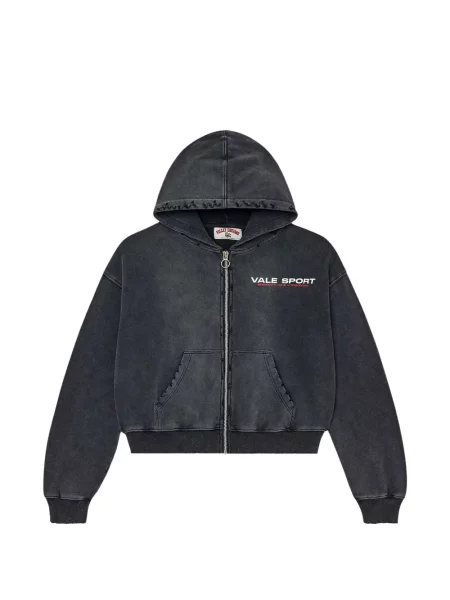 Hanorac cu glugă Vale negru