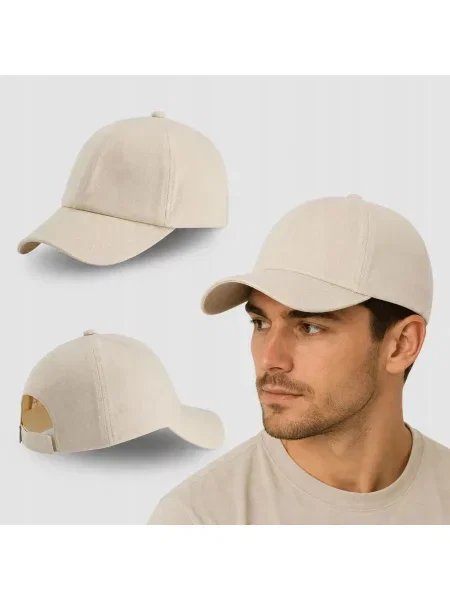 CZAPKA Z DASZKIEM 4F UNISEX MĘSKA BEJSBOLÓWKA L/XL biała