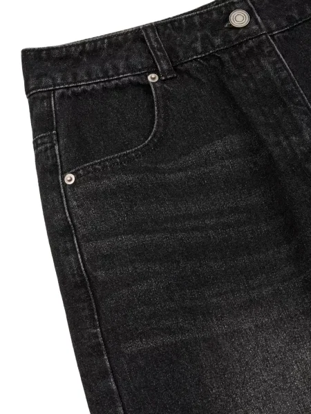 Blugi cu picior larg Tomboy negru