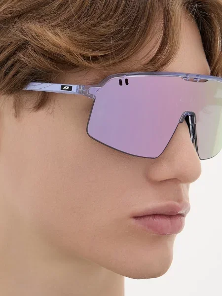 Julbo Intensity Spectron fényes fordítás fényes lila/többrétegű világos rózsaszín napszemüveg. Méret: M lila