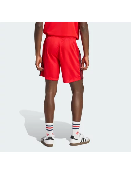 Žerzejové šortky adidas Adicolor červené
