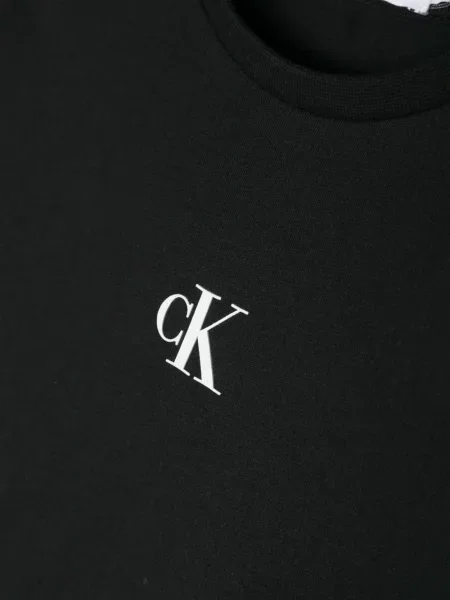 Koszulka dziecięca Calvin Klein czarna