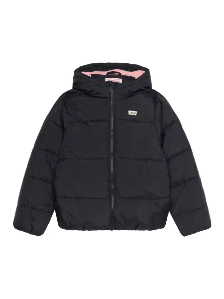 Levi's Kids Geacă de primăvară-toamnă gri metalic negru