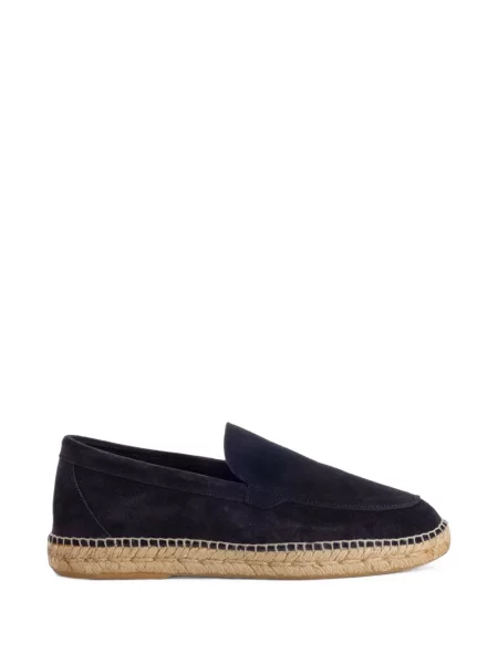Pantofi loafer Abarca din piele de căprioară albastru