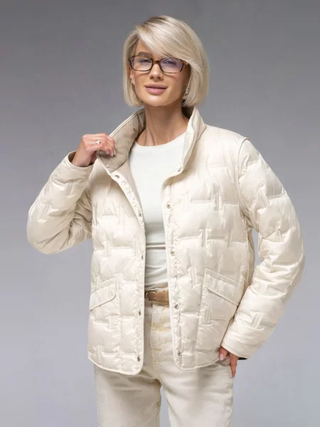 Демісезонна куртка VIVA WEAR бежевий
