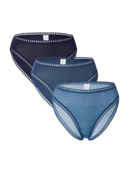 SLOGGI Slip Go Crush cyan / închis / amestec albastru