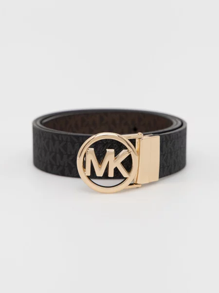 MICHAEL Michael Kors curea reversibilă pentru femei cu imitație de piele maro