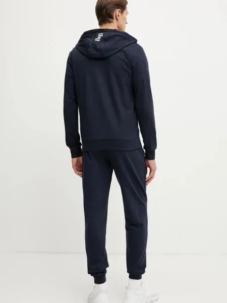 Trening Ea7 Emporio Armani cu imagine albastru