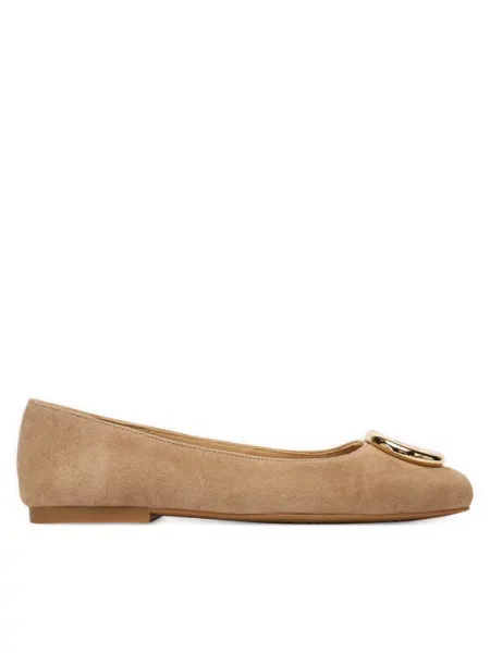 MICHAEL Michael Kors Balerinke Milan rjava