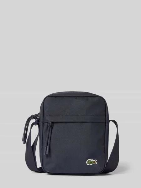 Lacoste Saszetka Granatowy niebieska