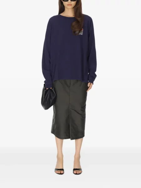 Tričko Maison Margiela modrá