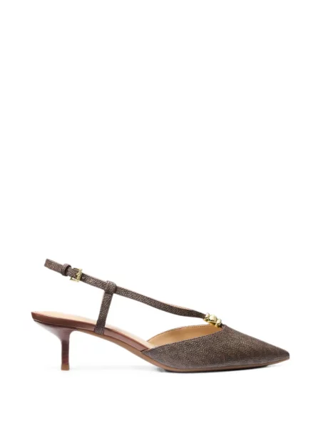 Pantofi cu toc Michael Kors cu imagine maro