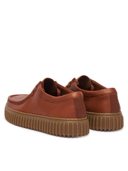 Cipele Clarks Torhill Lo smeđa