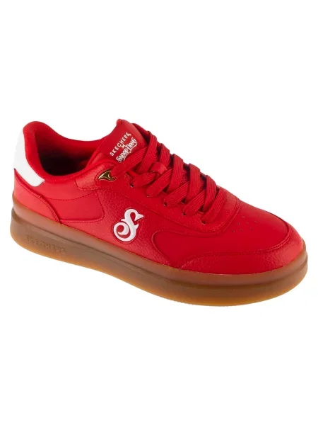 Buty sportowe Sneakersy Duraleather Lace Up Snoop Cupsole Sneaker czerwone