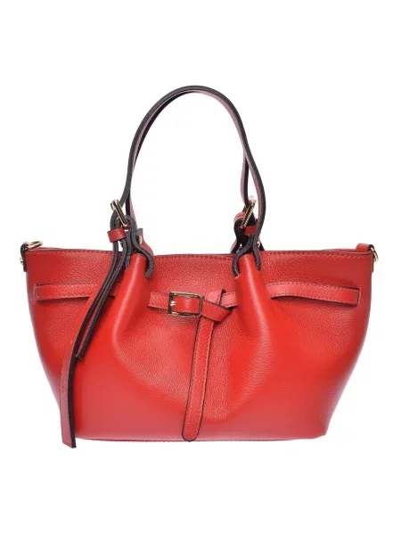 Geantă shopper Luisa Vannini roșu