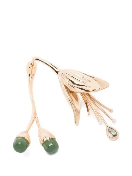 Cercei Maje cu model floral