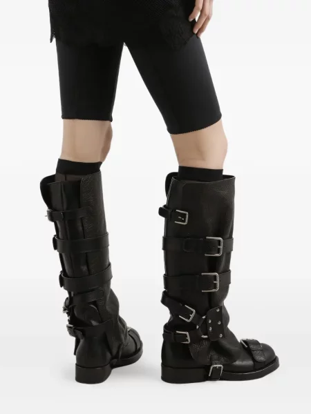 Pantaloni scurți Dolce & Gabbana din satin negru