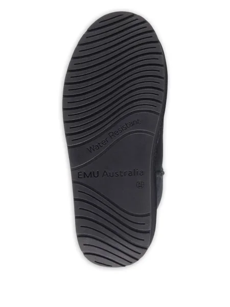 Botine Emu Australia din piele de oaie negru