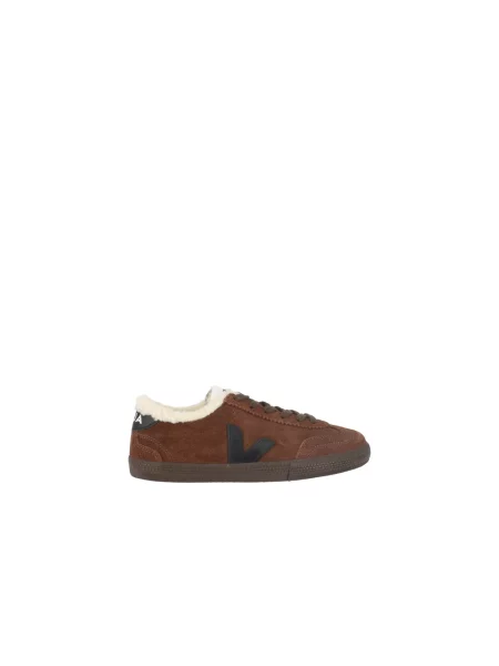 Sneakersy Veja Volley brązowe