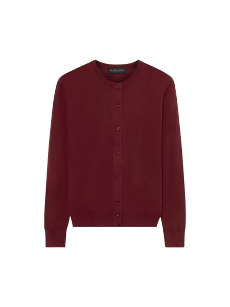 Kardigan Brooks Brothers wełniany czerwony