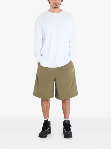 Kratke hlače kargo Nike s printom od flisa bijela