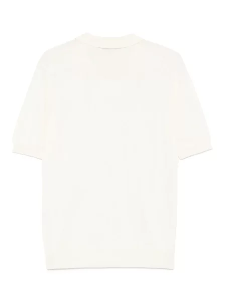 Tricou Cruciani tricotate alb