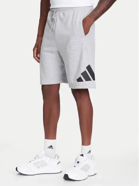 Športové šortky Adidas sivá