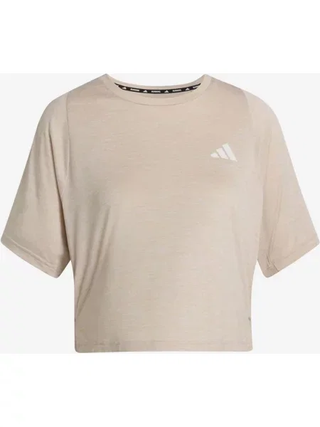 Koszulka z krótkim rękawem adidas Soft Touch M beżowy