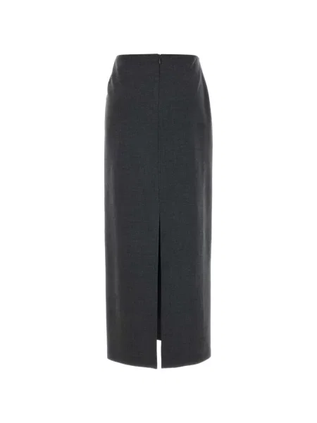 Fustă tip creion Jil Sander gri