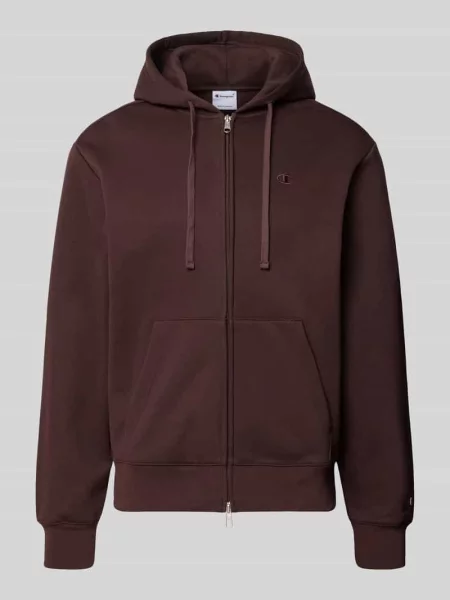 Bluza rozpinana z wyhaftowanym logo i kieszenią kangurka Champion