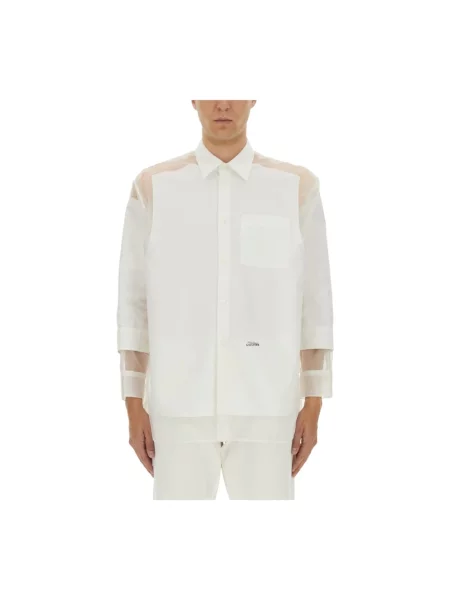 Koszula Jean Paul Gaultier z organzy biała