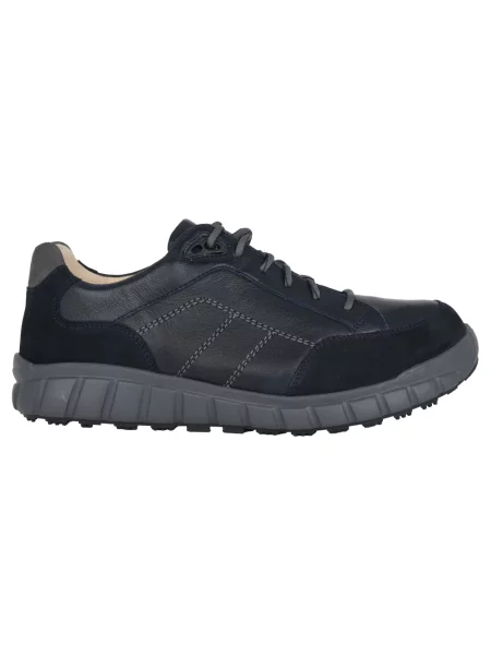 Sneakersy Ganter skórzane niebieskie