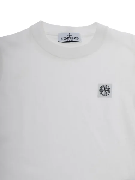 Koszulka dziecięca Stone Island biała