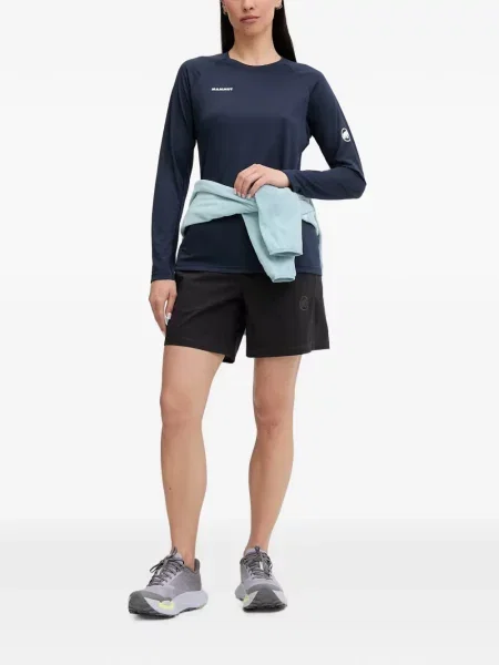 Lung tricou Mammut albastru