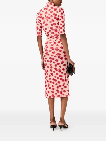 Fustă Stella Mccartney cu imagine roz