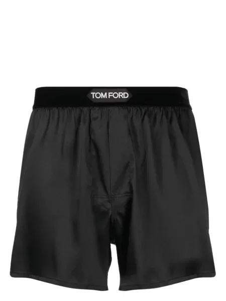 Šilkinės bokseriai Tom Ford juoda
