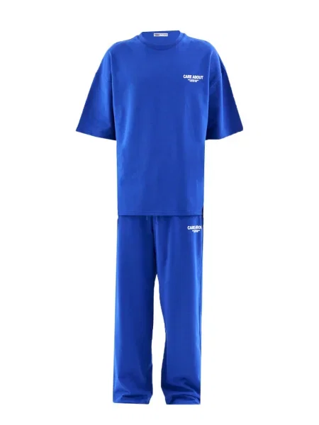 VAMOS CLO Pantaloni albastru alb