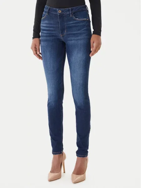 Guess Τζιν Σκούρο Skinny Fit μπλε