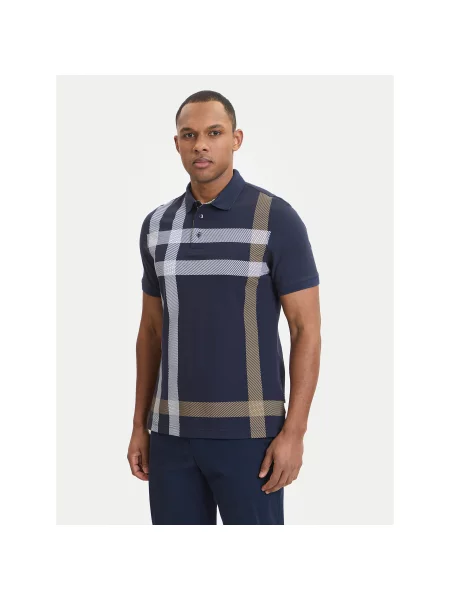 Barbour Polo majica Blaine Mornarsko modra