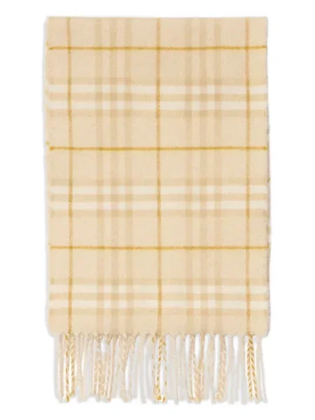 Szal dziecięca Burberry żółta