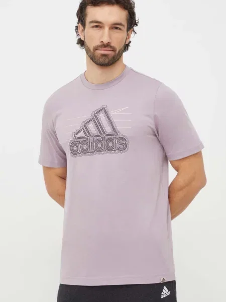 Tricou Adidas violet